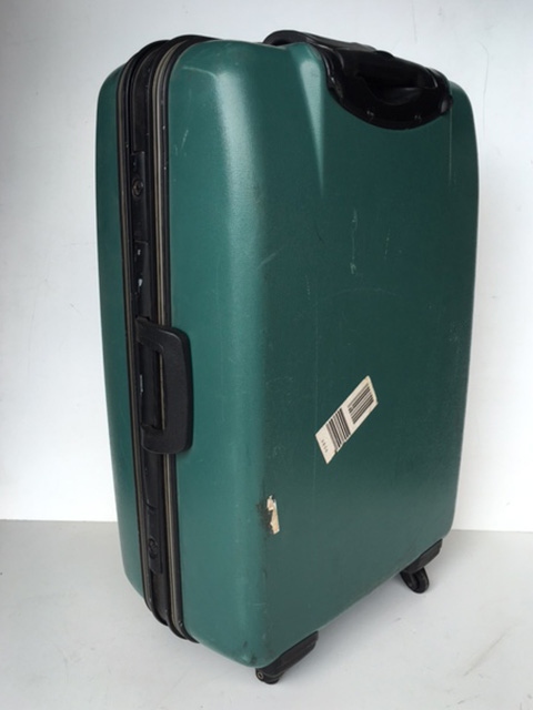 SUITCASE, Large Green Hardcase